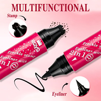 Marque Privée Stylo 2-en-1 pour Taches de Rousseur et Eyeliner Imperméable Longue Tenue Séchage Rapide Vente en Gros Idéal pour Débutants Usage Quotidien