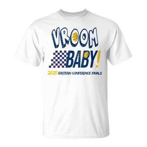 Camiseta de los Pacers Vroom Baby de la Final de la Conferencia Oriental 2025 - Product Image 3