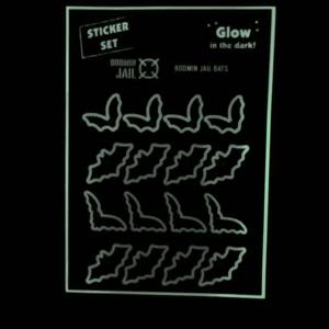 Pegatinas impermeables que brillan en la oscuridad, dibujos animados, animales, flores, niñas, pegatinas para uñas, indicador luminoso nocturno, signo <span class=keywords><strong>de</strong></span> fuego luminoso - Product Image 6