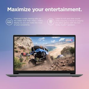 Ordinateur portable Lenovo IdeaPad 1 pour étudiants, écran FHD de 15,6 pouces, 20 Go de RAM, 1 To de SSD, Windows 11 Home, clavier numérique gris - Product Image 6