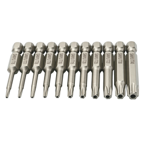 Puntas de Destornillador <span class=keywords><strong>Torx</strong></span> Magnéticas Huecas de Acero S2, Vástago Hexagonal de 1/4'', para Aplicaciones Industriales y de Reparación DIY - Product Image 2
