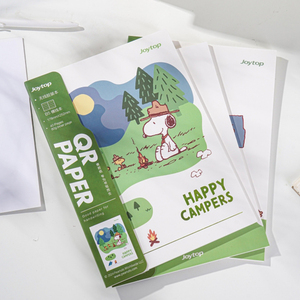 Joytop 101324 Quaderno Personalizzato per <span class=keywords><strong>Campeggio</strong></span> con Rilegatura a Colla, Pagine Interne a Righe B5, Quaderno per Esercizi, Cancelleria Carina - Product Image 5