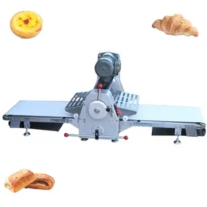 Máquina de fazer massa de massa elétrica para fazer folhas de massa, máquina de croissant