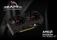 Nouvelle carte graphique PowerColor Reaper Radeon RX 9060 XT 8 Go GDDR6 pour ordinateur de bureau avec refroidissement par ventilateur