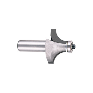 Tideway 1/4\" 1/2\" Shank Corner Round Over Router Bit With Radius Bearing Guide Tin Coated CNC <strong>End</strong> <strong>Mill</strong> Customizable ODM - Product Image 6