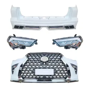 HW Car Body Kits Include Front & Rear Bumper Assembly Headlight For Toyota 4Runner 2010-2021