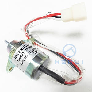 Nhiên liệu shut off <span class=keywords><strong>solenoid</strong></span> valve 1503es-12s5suc5s cho <span class=keywords><strong>R55</strong></span> R60 bộ phận động cơ diesel dừng <span class=keywords><strong>solenoid</strong></span> - Product Image 5
