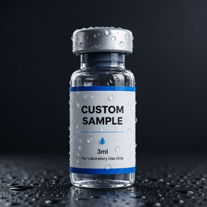Custom Batch QR Code Peptide Vial Self Adhesive <b>Labels</b> Waterproof Stickers For Lab Sample Glass Vials - Product Image 6