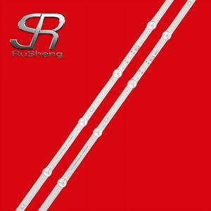 NO.3201 Bande LED d'origine neuve Coocaa 32P31 SW32D06-ZC62AG-07D 303SW320062D 2 bandes, 6 LED chacune Bande de rétroéclairage TV - Product Image 2