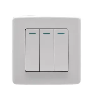 Uk Wall Switches And Sockets Usb Port 1/2/3/4 Gang Electric Dimmer Electrical Power Switch For Homes