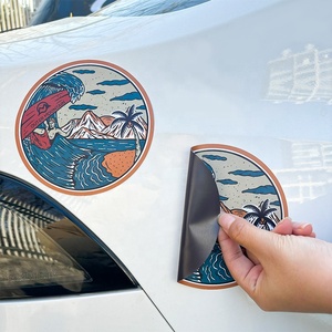 Adesivi Magnetici Impermeabili Personalizzati per Auto con Logo Aziendale, Decalcomanie Pubblicitarie <span class=keywords><strong>Divertenti</strong></span> per Paraurti a Scopo Promozionale - Product Image 2