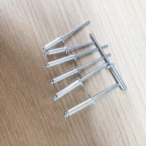 Tête plate en aluminium de rivets aveugles à extrémité ouverte imperméables pour l'automobile et l'électronique de CVC - Product Image 1