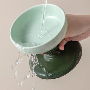 Bol en céramique pour chien Bol multicolore durable pour chien Bol pour animal de compagnie - Product Image 3