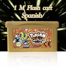 Cartucho de Juego ESP Español 1M Flash Cart Blue Legend GAIA Ash Hoenn Fuego Rojo Rocket para GBA - Product Image 5