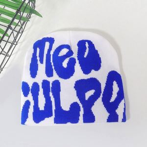 หมวกบีนนี่แจ็คการ์ด Y2K สำหรับผู้ชายและผู้หญิง สไตล์ฮิปฮอป เหมาะสำหรับงานเทศกาลกลางแจ้ง ปักลายตามสั่ง - Product Image 4