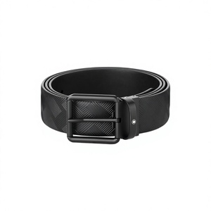 Cinturón Casual con Hebilla de Acero BS INTERNATIONAL, Diseño Floral de Calavera Estampado por Transferencia Térmica, Ecológico, de Cuero Vacuno Genuino de 3.8 CM - Product Image 6