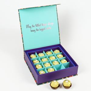 Cajas de Papel para Dulces de Boda, Eid Mubarak, Embalaje para Regalos, Caja de Papel para Regalos con Inserto de Eva para Donuts, Bombones y Chocolates Artesanales - Product Image 1