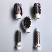 Sèche-cheveux professionnel rotatif à Air chaud 5 en 1, peigne lisseur, sèche-cheveux électrique, brosse à cheveux, rouleau Styler