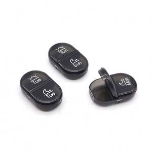 Bolsa de Almacenamiento de Pastillas Personalizada, Mini, Ecológica, de Plástico PP, con 14 Compartimentos, Gran Capacidad, Cierre de Cremallera, Portátil - Product Image 6