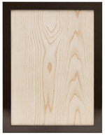 Cadre photo en bois 30x40cm avec support amovible A4, montage mural, orientation horizontale et verticale pour usage domestique