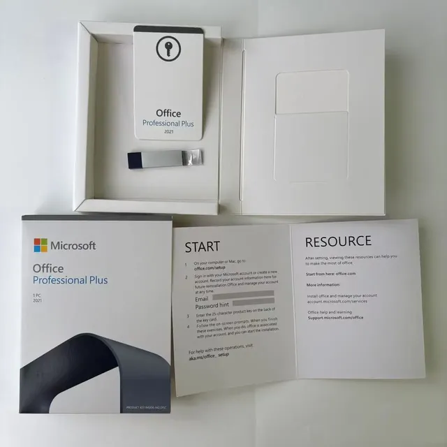 Wholesale Office Pro Plus 2021 USB Full Package Office 2021 Professional Plus Retail Box Version Global Online Activation Key