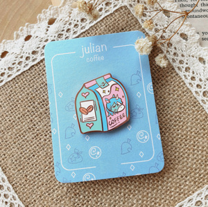 Trung Quốc Nhà sản xuất giá rẻ bán buôn tùy chỉnh kim loại dễ thương phim hoạt hình phim hoạt hình mềm cứng men cap hat cổ áo phù hiệu ve áo pins - Product Image 3