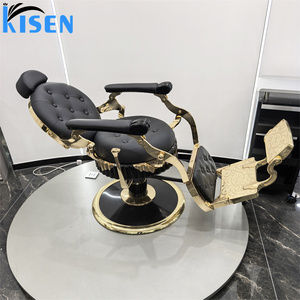 Poltrona da Barbiere KISEN, Moderna Sedia per Salone di Bellezza Maschile, Sedia per Parrucchiere, Salone di Bellezza per Stilisti - Product Image 6