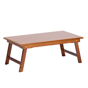 Huasumeicheng Folding Bamboo Bed Desk <b>Small</b> Multi Functional <b>Table</b> For Bedroom Use - Product Image 5