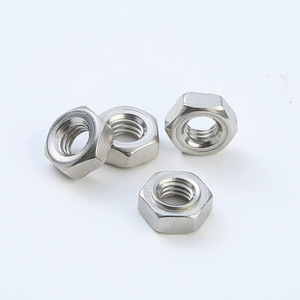 Écrous hexagonaux à pas variable Jiajie M4 M5 M6 M8 M10 M12 en acier inoxydable 304 poli, anti-rouille, taille métrique - Product Image 1