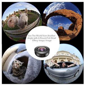 <span class=keywords><strong>APEXEL</strong></span> HD caméra 5 en 1 kit de lentilles de téléphone 4K grand angle macro télescope portable fisheye lentille pour iPhone smartphone Samsung - Product Image 4