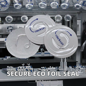 Factory Supply Easy Peel Induction Seal Liners for Cosmetic Cream Food Paste and Tablet <b>Containers</b> Hot Selling Easy Peel - Product Image 1