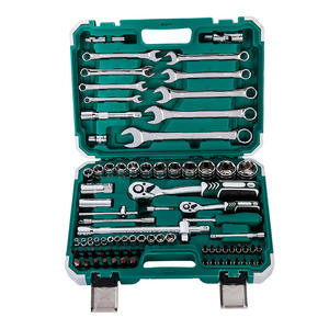 Kit de réparation automobile de 82 pièces avec bordures scellées, en acier au chrome-vanadium à 72 dents, comprenant des autocollants avec logo de véhicule et des outils de réparation - Product Image 2