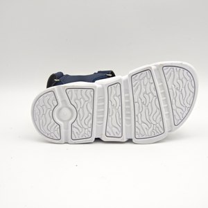 Sandales d'été pour garçons, bleu marine et vert, <span class=keywords><strong>velcro</strong></span>, maille respirante, antidérapantes, chaussures de plage pour enfants - Product Image 5