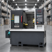 Tour CNC à banc incliné avec tourelle servo à 10 postes pour tournage de haute précision de petites pièces de soupapes et de barres de 45 mm LK-160