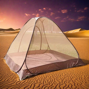 OEM tenda berkemah portabel luar ruangan, tenda tahan nyamuk Pop up berkemah jaring nyamuk tenda Kemah - Product Image 2