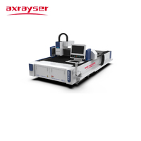 Machine de découpe laser à fibre AP6015 3kW à table unique, prix attractif, pour aluminium et métaux CNC