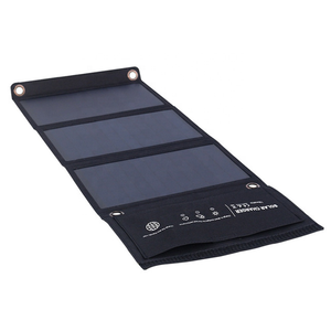 Chargeur solaire portable USB pour téléphones mobiles 21W 20W pliable pour le camping - Product Image 4