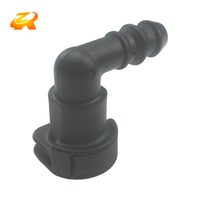 Conector de Codo Tipo L para Combustible ID8 9.49, Conexión Rápida de Manguera de Combustible de Nylon