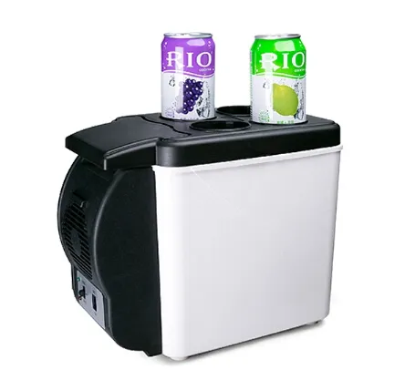 Newly6L frigorifero portatile per auto con maniglia refrigerare congelare separatamente ricarica USB controllo APP batteria rimovibile