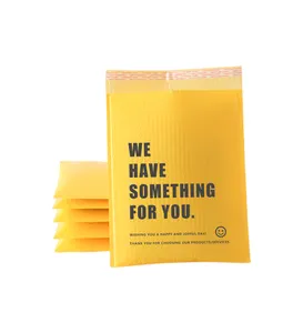 Пластиковые почтовые пакеты премиум-класса, коэкструдированные желтые пузырьки, почтовые пакеты с пузырчатой подкладкой, поставщики конвертов