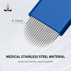 <span class=keywords><strong>Agujas</strong></span> de <span class=keywords><strong>Microblading</strong></span> Desechables Face Deep <span class=keywords><strong>NANO</strong></span> de 0.15mm, Cuchilla Flexible para Maquillaje Permanente, con Caja - Product Image 4
