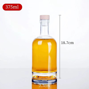 Meilleure vente en gros <span class=keywords><strong>de</strong></span> bouteilles en verre <span class=keywords><strong>de</strong></span> luxe personnalisées transparentes vides <span class=keywords><strong>de</strong></span> 100 ml, 500 ml, 750 ml pour <span class=keywords><strong>gin</strong></span>, vin, rhum, vodka, whisky, spiritueux, liqueurs, avec bouchon en liège - Product Image 6