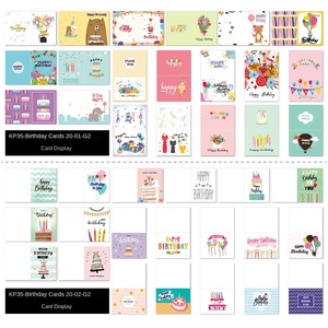 Juego de tarjetas de cumpleaños para niños DIY transfronterizas con bendición pequeña escrita a mano que incluye traje de papel y sobre <span class=keywords><strong>Ge</strong></span> <span class=keywords><strong>Yu</strong></span> KP35 - Product Image 3