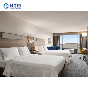 Juego de Muebles de Dormitorio Modernos de 5 Estrellas, Diseño de Paneles de Madera, para Habitaciones de <span class=keywords><strong>Hotel</strong></span> y <span class=keywords><strong>Apartamentos</strong></span> - Product Image 6