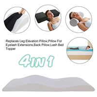 Surmatelas en mousse à mémoire de forme incurvé pour lit de beauté Eyelash Mattraas
