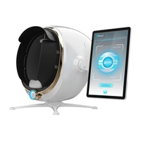 Mesin Analisa Kulit AI 36 Juta Piksel HD, Cermin Ajaib 3D, Pemindai Wajah, Peralatan Diagnostik Kulit Wajah dengan iPad