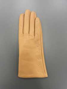 Guantes de conducción de invierno con logotipo/etiqueta personalizada, guantes de piel de oveja con forro de lana para clima frío, mensajes de texto, ciclismo, pesca al aire libre - Product Image 2