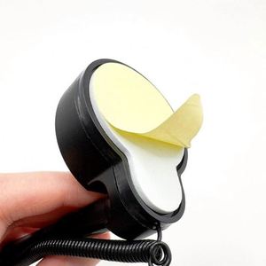 Stylo de sécurité personnalisé avec logo, base adhésive et chaîne de sécurité pour promotions, bureaux d'accueil et halls d'hôtel - Product Image 6