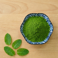 Poudre de menthe naturelle pour boissons et confiseries