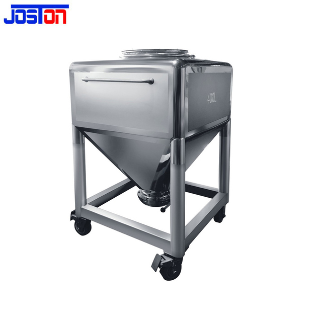 IBC tank Stainless Steel Bin Hopper Container for Storage and Transfer Materials